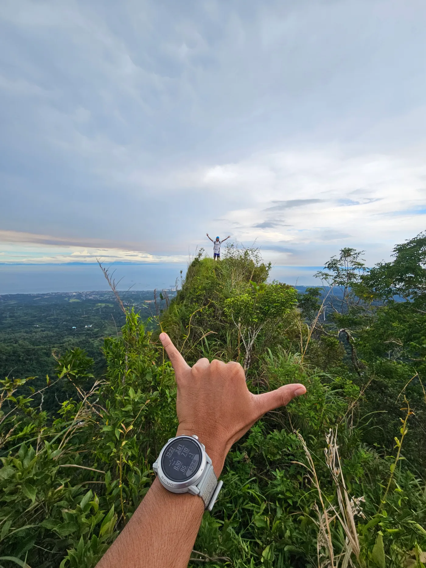 Mt. Cuyapo View Deck Ravine