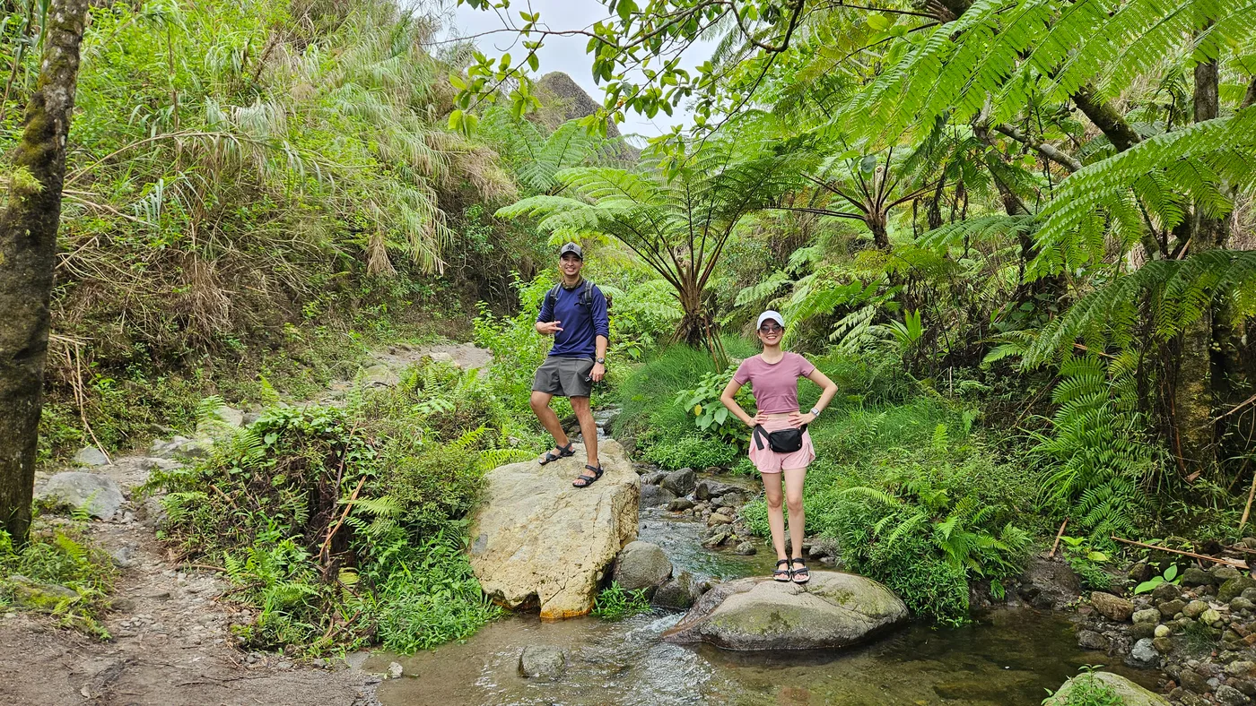 Trail going to Pinatubo Crater